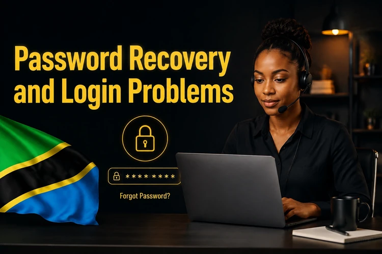 Password Recovery and Login Problems